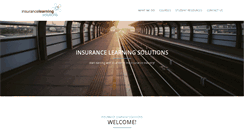 Desktop Screenshot of insurancelearningsolutions.com