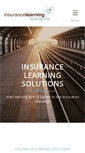 Mobile Screenshot of insurancelearningsolutions.com